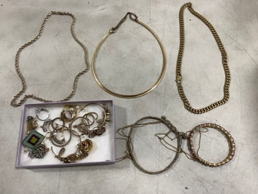 Costume jewelry(necklaces, rings, and more)