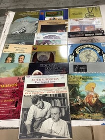Vintage records(Arthur Schnabel, Vam Cliburn, Tchaikovsky, and more)