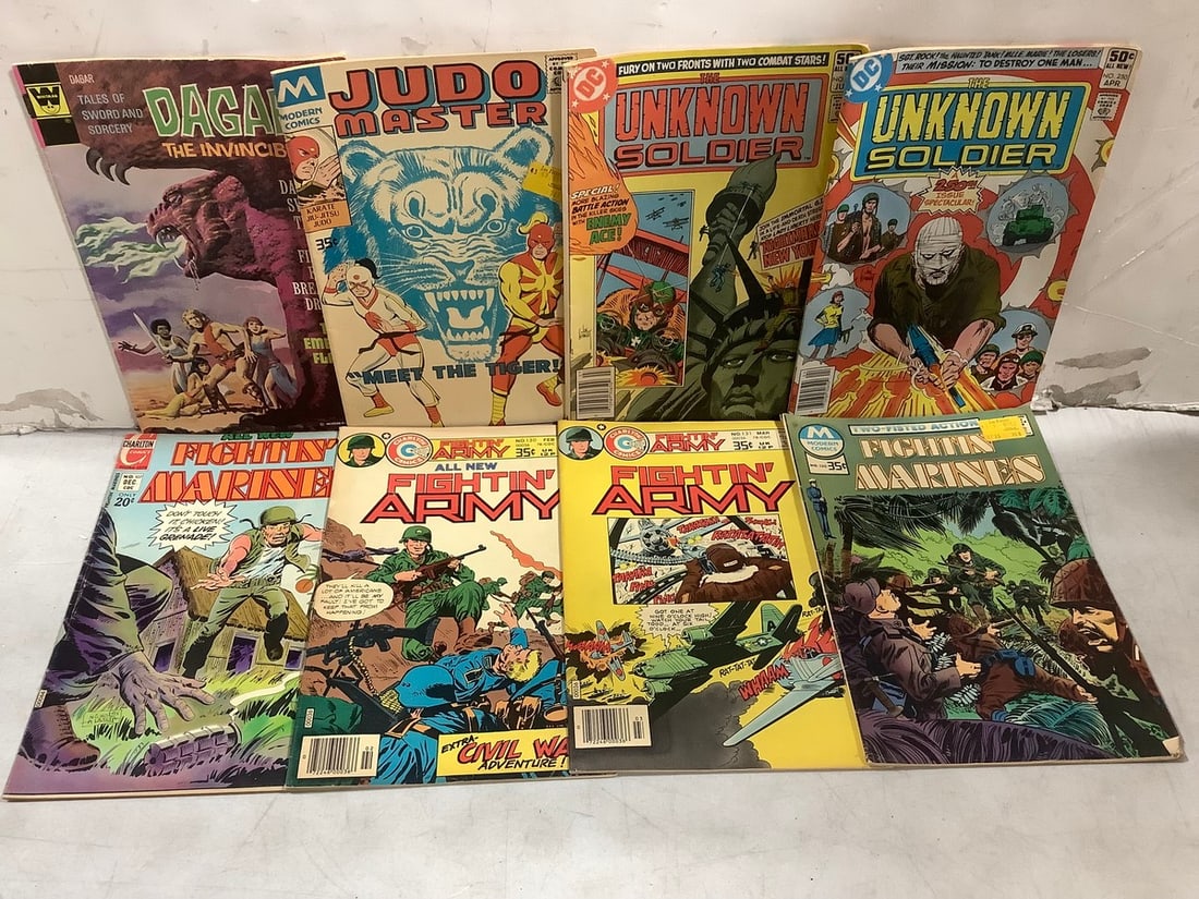 Various comics(Fightin Army, Fightin Marines, and more) (1 of 1)