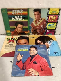Vintage records(Elvis, Jackie Wilson)
