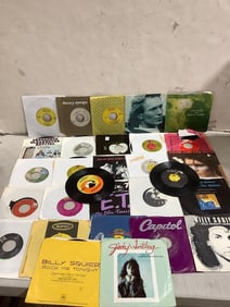 Vintage 45's(Bryan Adams, Billy Bag, Billy Squier, and more)