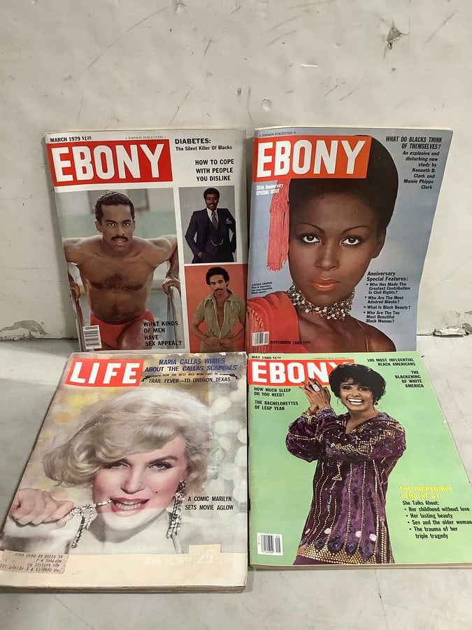 Ebony and Life magazines (1 of 1)