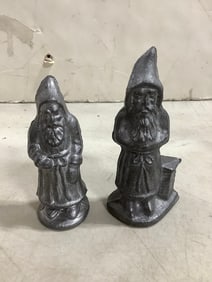 Lead santas(5.5in.tallest)