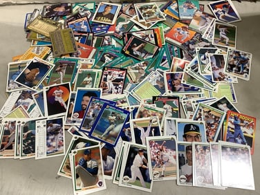 Collectible baseball cards