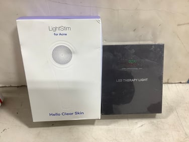 LightStim clear skin device and LED pain relief therapy light(new in package)