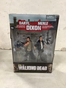 The Walking Dead Daryl and Merll figures(brand new in box)