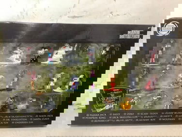 The Nightmare Before Christmas die cast metal collectibles(brand new in box)