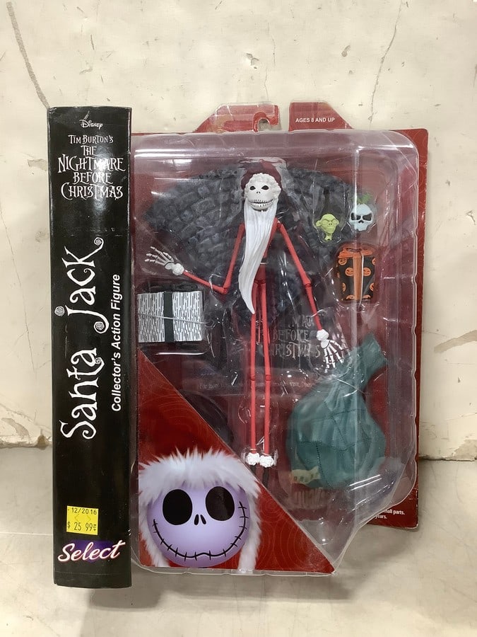 The Nightmare Before Christmas Santa Jack collectible figure(brand new in box): The Nightmare Before Christmas Santa Jack collectible figure(brand new in box)