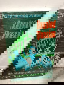 Haunted Mansion New Orleans Square Disney canvas print(26in.x40in.)