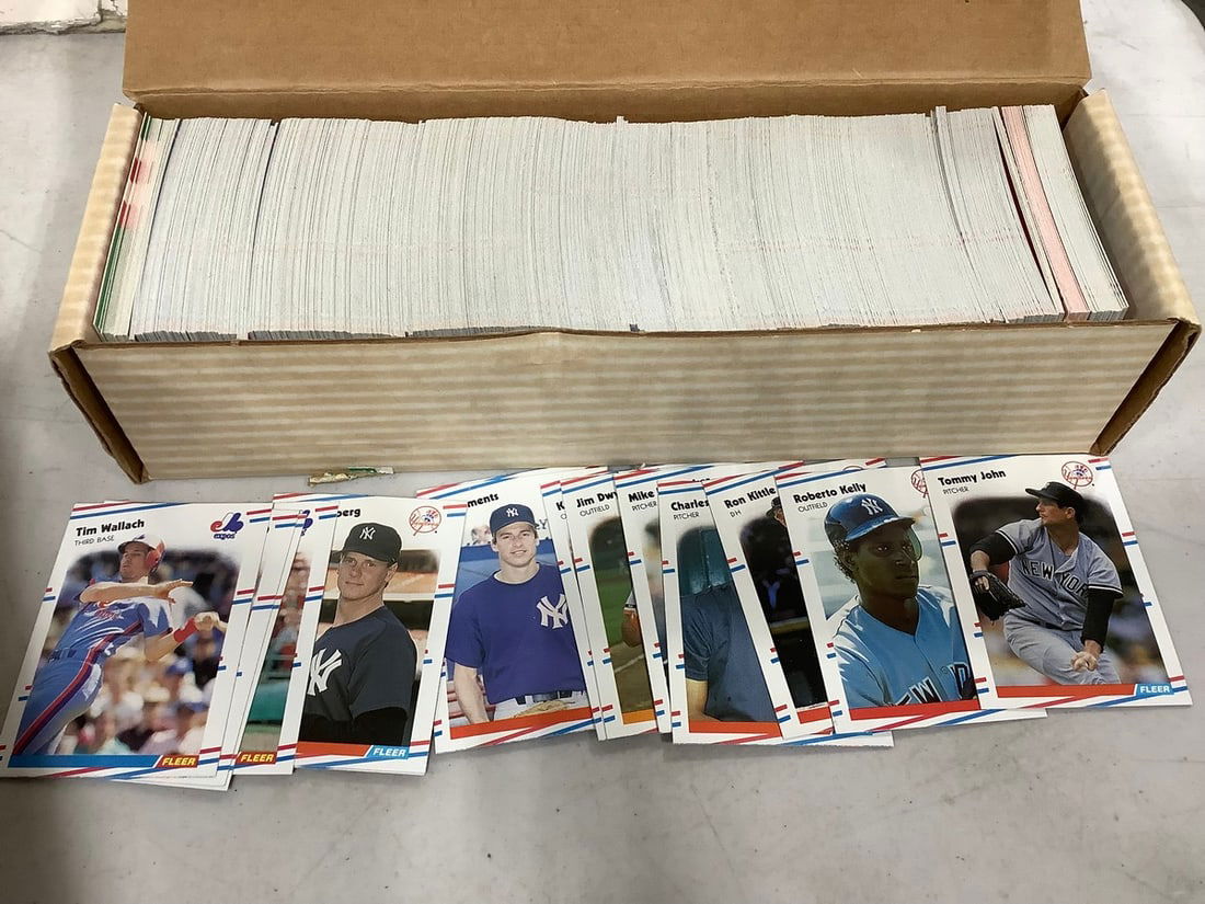 1988 Fleer baseball cards (1 of 1)