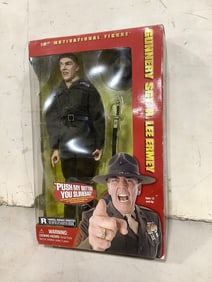 Gunnery Sgt. R. Lee Ermey 12'' motivational figure(brand new in box)