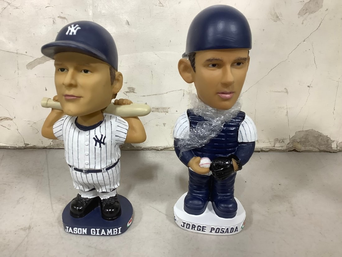 MLB bobbleheads (Jason Giambi, Jorge Posada) (1 of 1)
