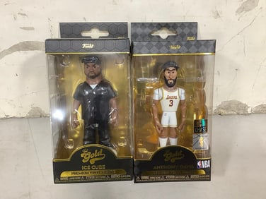Funko Premium vinyl figures(Ice Cube and Anthony Davis-brand new in box)