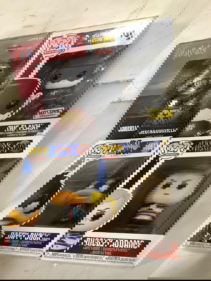 Funko Pop collectible figures (Daffy Duck, The Flash, etc.)and other collectible figure(all brand (1 of 1)