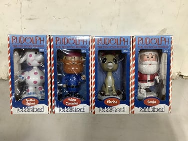 Rudolph the Red Nosed Reindeer bobbleheads
