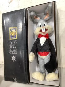 75th Anniversary Bugs Bunny Collectible doll(new in box)