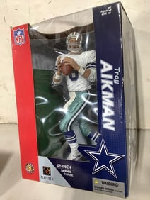 Troy Aikman 12in.NFL collectible figure(new in box)