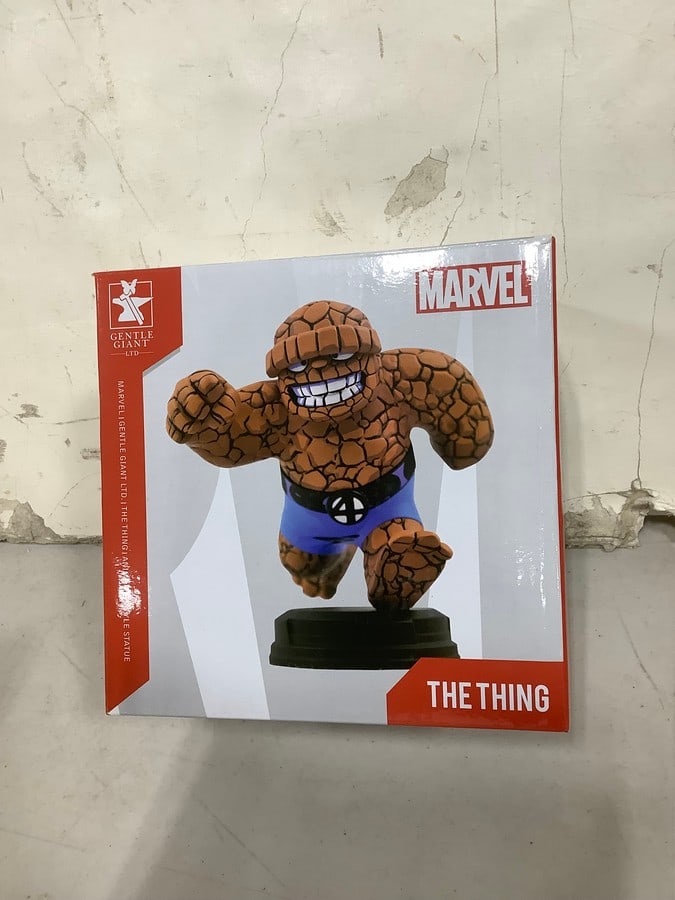 Marvel The Thing animated style statue(new in box): Marvel The Thing animated style statue(new in box)