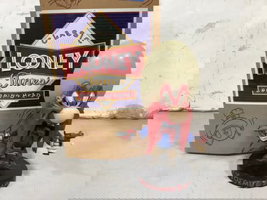 1993 Classic Looney Tunes Yosemite Sam Bobbing Head(with original box)