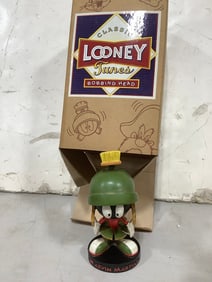 1993 Classic Looney Tunes Marvin Martian Bobbing Head(with original box)