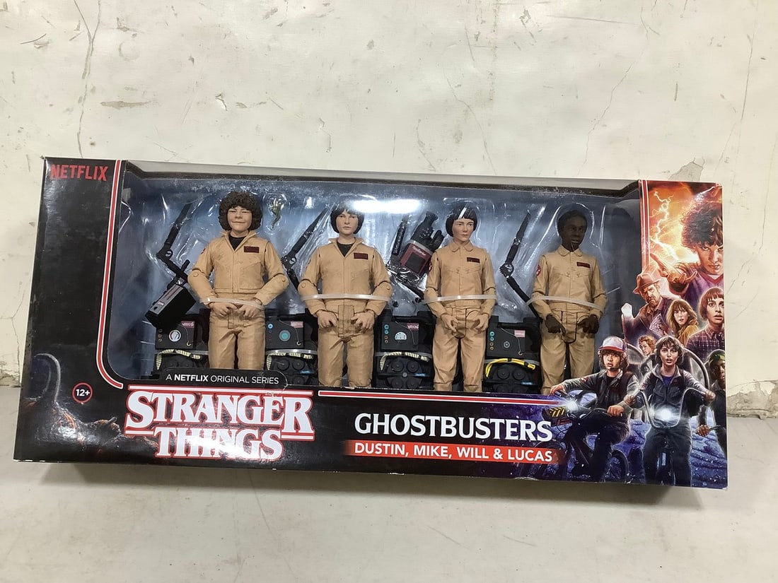 Stranger Things Ghostbusters collectible figure set(brand new in box) (1 of 1)