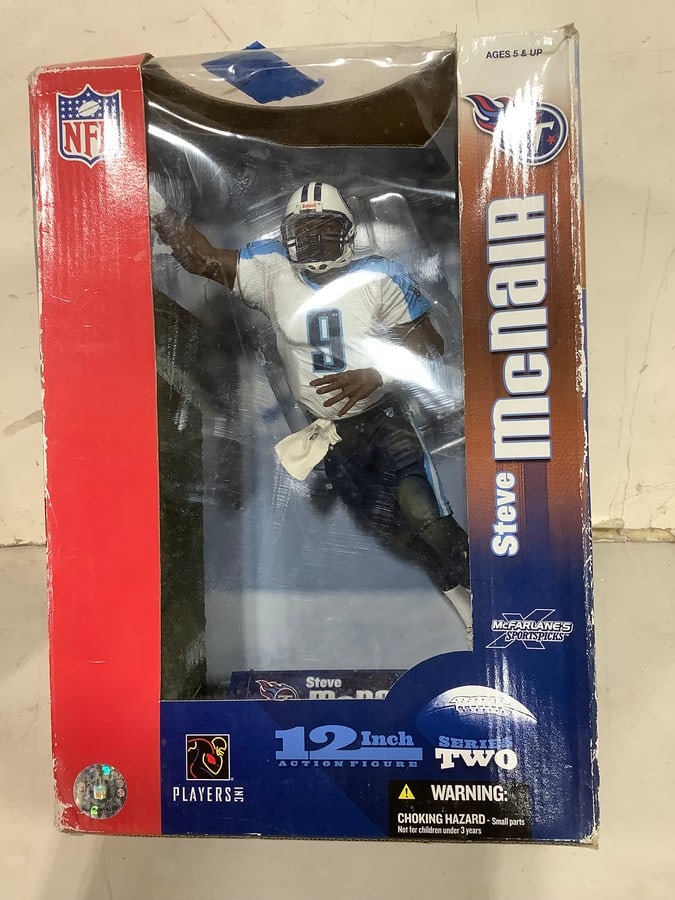Steve McNair NFL 12in. collectible figure(new in box) (1 of 1)