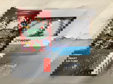 Airmoto smart air pump, Classic Christmas Favorites DVD, and more