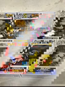 Funko Pop collectible figures(Chuckles, Pikachu, Johnny Bravo, and more)