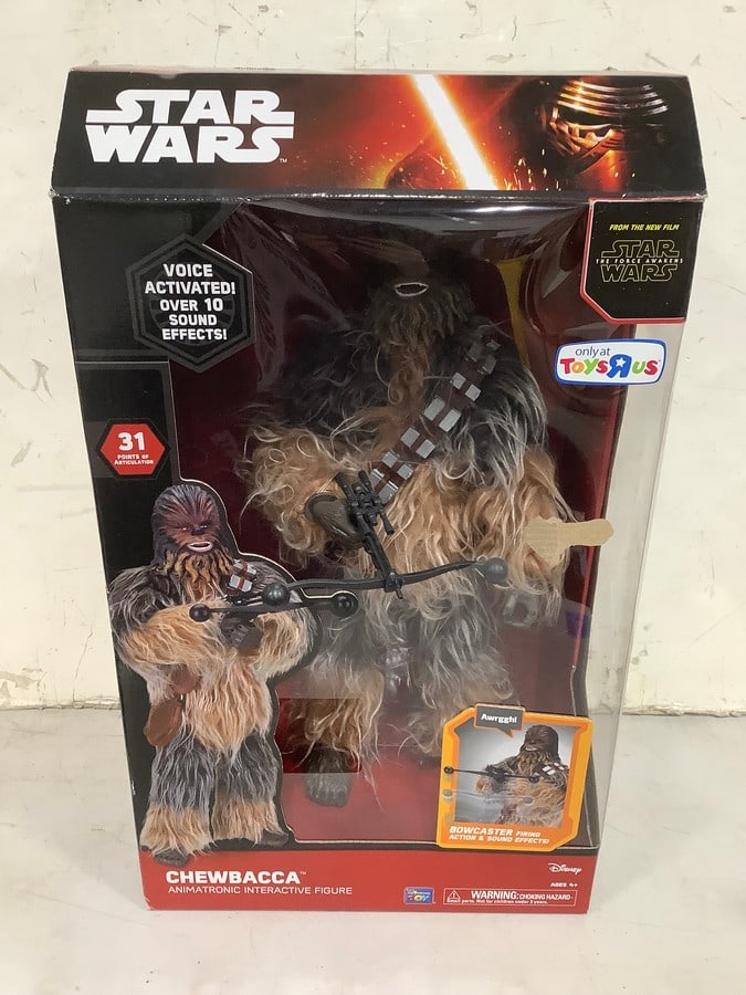 Star Wars Chewbacca Animatronic Interactive Figure - New in Box (1 of 1)