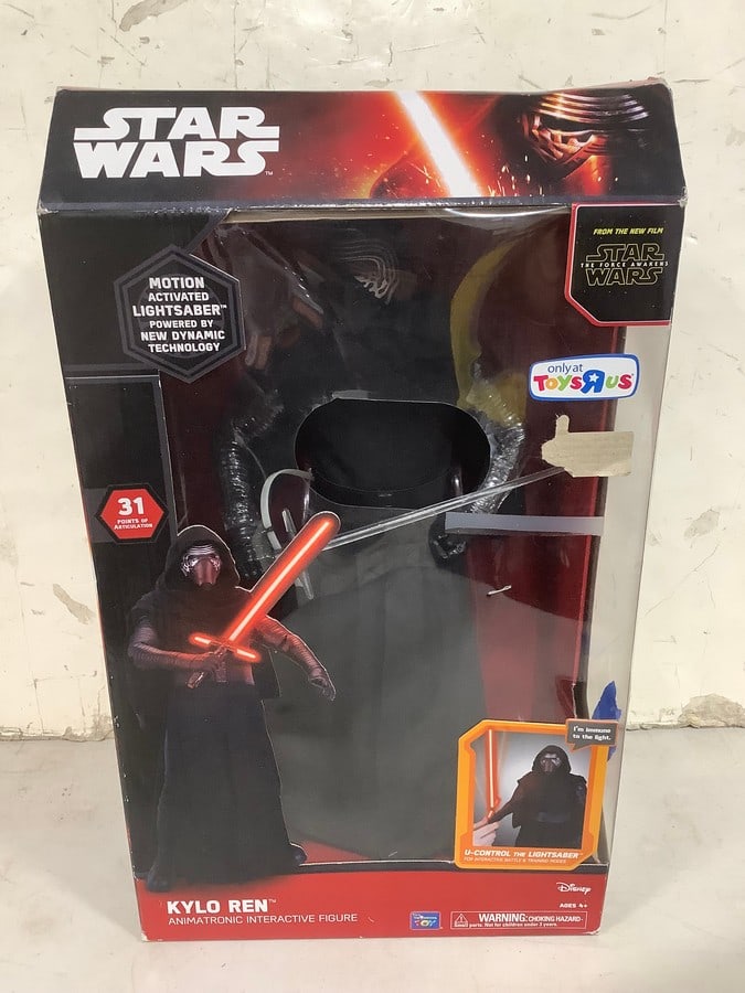 Star Wars Kylo Ren Animatronic Interactive Figure - New in Box (1 of 1)