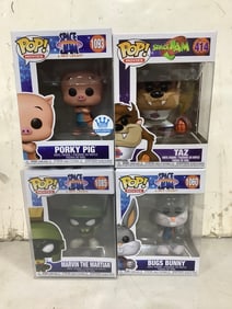 Various Funko Pop Figures (Taz, Porky Pig, Bugs Bunny, and more) - New in Box