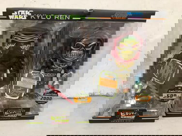 Japanese Vingyl Figures (Star Wars Kylo Ren and Master of Universe Skeletor) - New in Box