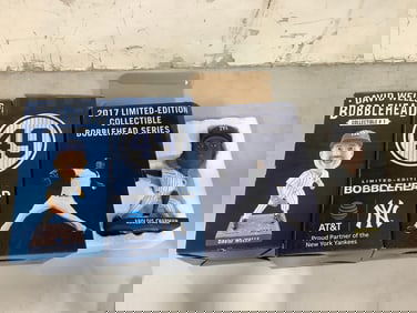 Various Yankees Bobbleheads (Ron Guidry, David Wells, and more*one has broken arm and loose head*) -