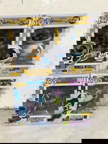 Various Funko Pop Figures (Wall-E, Eve, Malficent, and more)