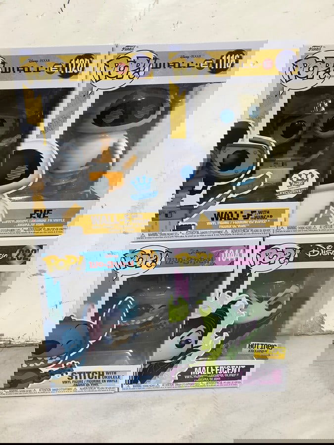 Various Funko Pop Figures (Wall-E, Eve, Malficent, and more) (1 of 1)