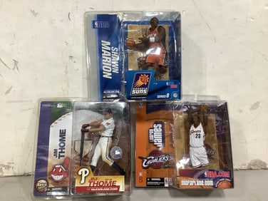 Various Sports Figurines (Shawn Marion, Lebron James, and more) - New in Box
