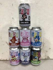 Various Funko Soda Figures (Chesire Cat, Snow Miser, Cap'N Crunch, and more)