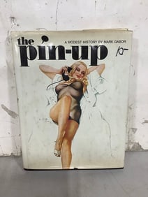 The Pin-Up A Modest History by Mark Gabor Hard Cover Book