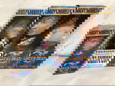 Various Wacky Wobblers and Bosley Bobber (William J Clinton and Austin Powers) - New in Box