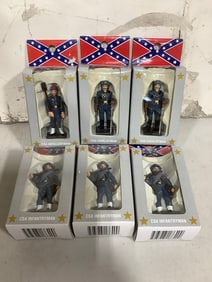 Die-Cast Confederate Soldiers - New in Box
