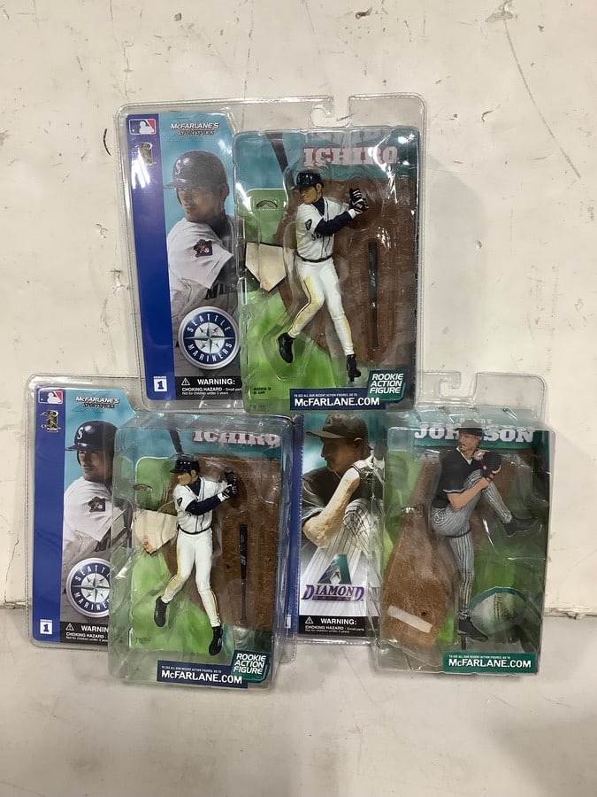Various MLB Figures (Randy Johnson and Ichiro) - New in Box: Various MLB Figures (Randy Johnson and Ichiro) - New in Box