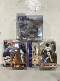 Various MLB Figures (Jake Peavy, Barry Bonds, and more) - New in Box