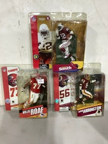 McFarlane NFL Figures (Willie Roaf, Emmitt Smith, and more) - New in Box