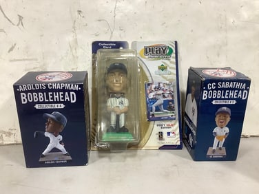 Various Yankees Bobbleheads (CC Sabathia, Aroldis Chapman, and more) - New in Box