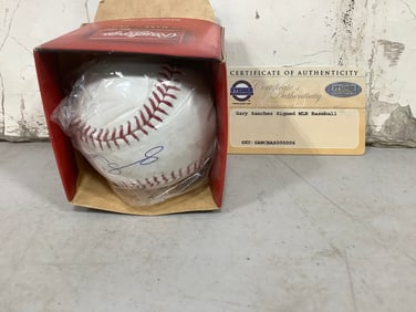 MLB Baseball Signed by Gary Sanchez with COA