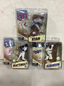 McFarlane MLB Figures (Don Mattingly, Jackie Robinson, and more) - New in Box