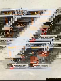 Various Funko Pop Figures (Kevin Malone, Dwight Schrute, and more) - New in Box