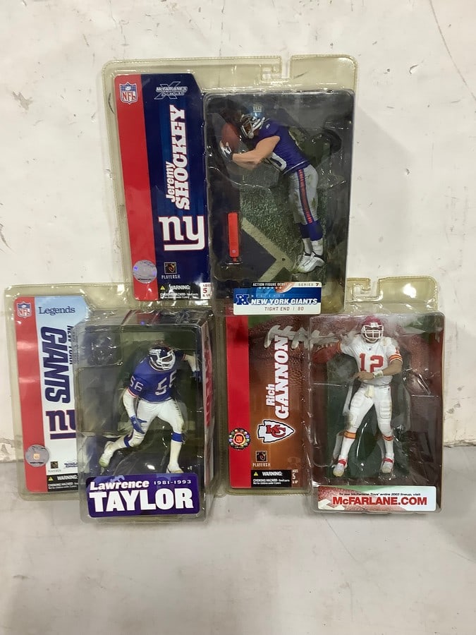 McFarlane NFL Figures (Lawrence Taylor, Jeremy Shockey, and more) - New in Box (1 of 1)