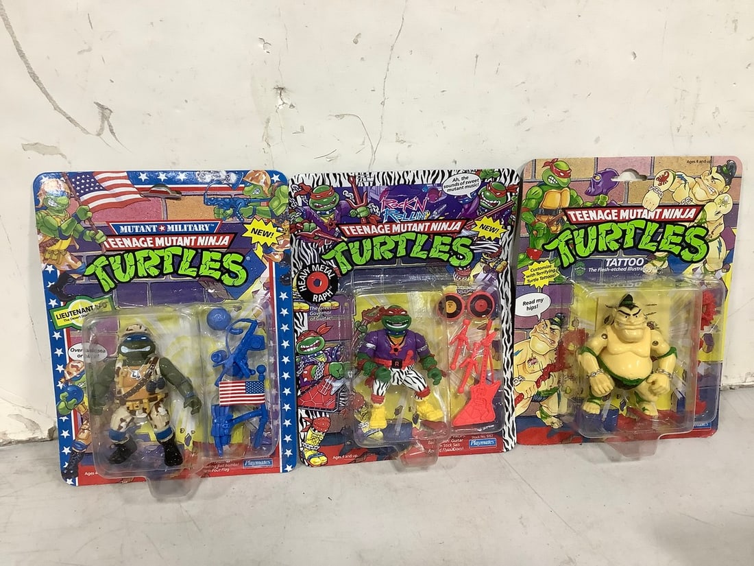 Teenage Mutant Ninja Turtles Figures - New in Box (1 of 1)