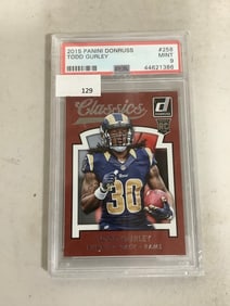Todd Gurley Running Back Football Card - Rams 2015